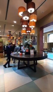 Reception dell'Enterprise Hotel a Milano - Siteinspection.it